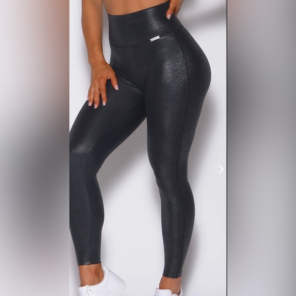 Bombshell snakeskin shine Leggings - Picture 4 of 8